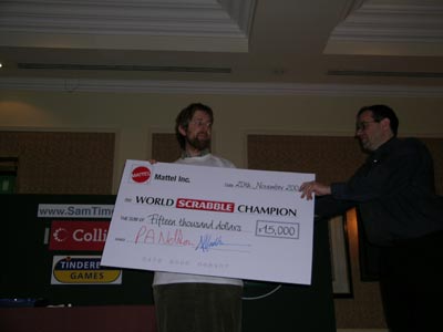 Prize Cheque